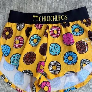 CHICKENLEGS - 1.5" Split Shorts - Donuts